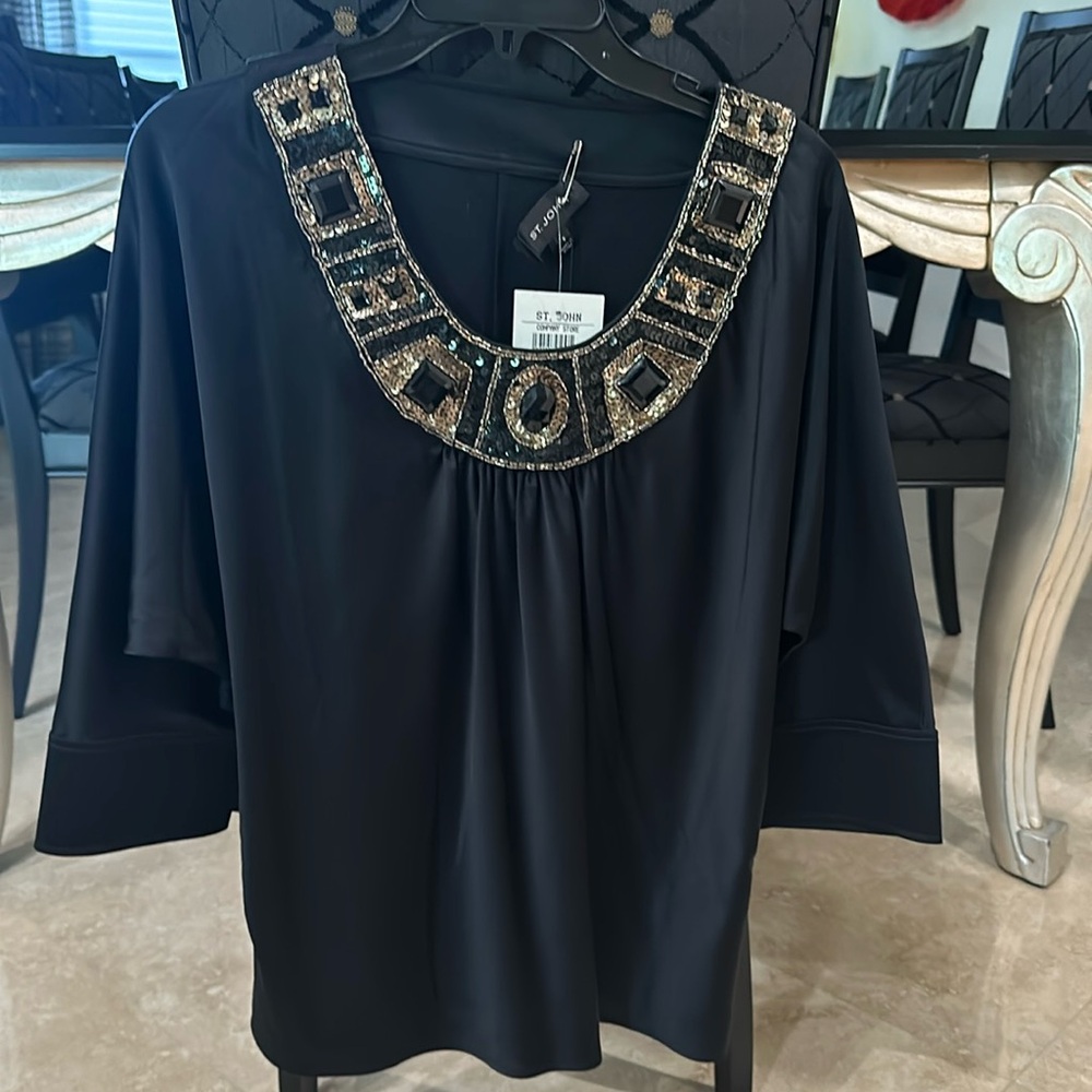St. John silk shirt